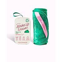 The Original MakeUp Eraser, Erase All Makeup With Just Water, Including Waterproof Mascara, Eyeliner, Foundation, Lipstick, and More! Made from 100% Recycled Polyester, Green