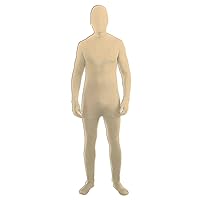 Forum Im Invisible Unisex Bodysuit, Beige, One Size Costume