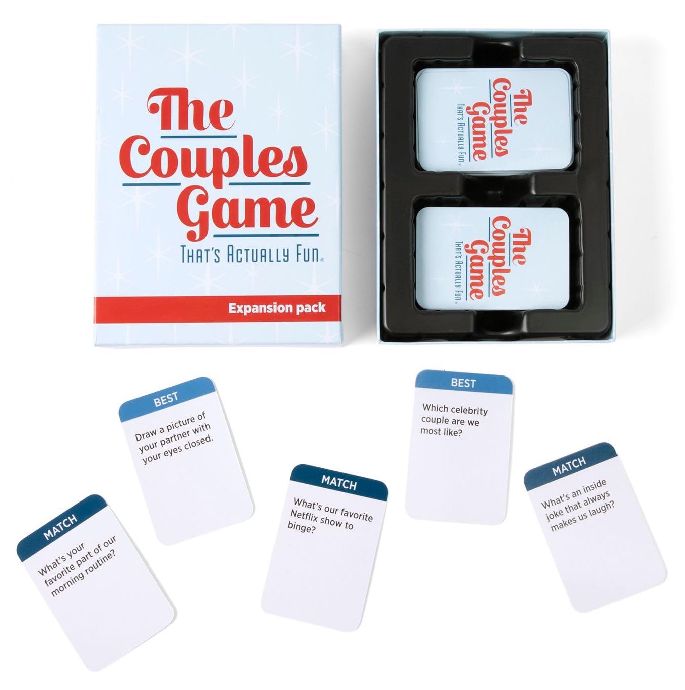 DSS Games The Couples Game That’s Actually Fun Expansion Pack [150 Questions to Play with Your Partner]