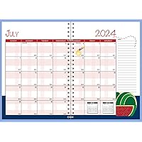 House of Doolittle 2024-2025 Academic Seasonal Monthly Planner, July - June, 7 x 10 Inches (HOD239508-25)