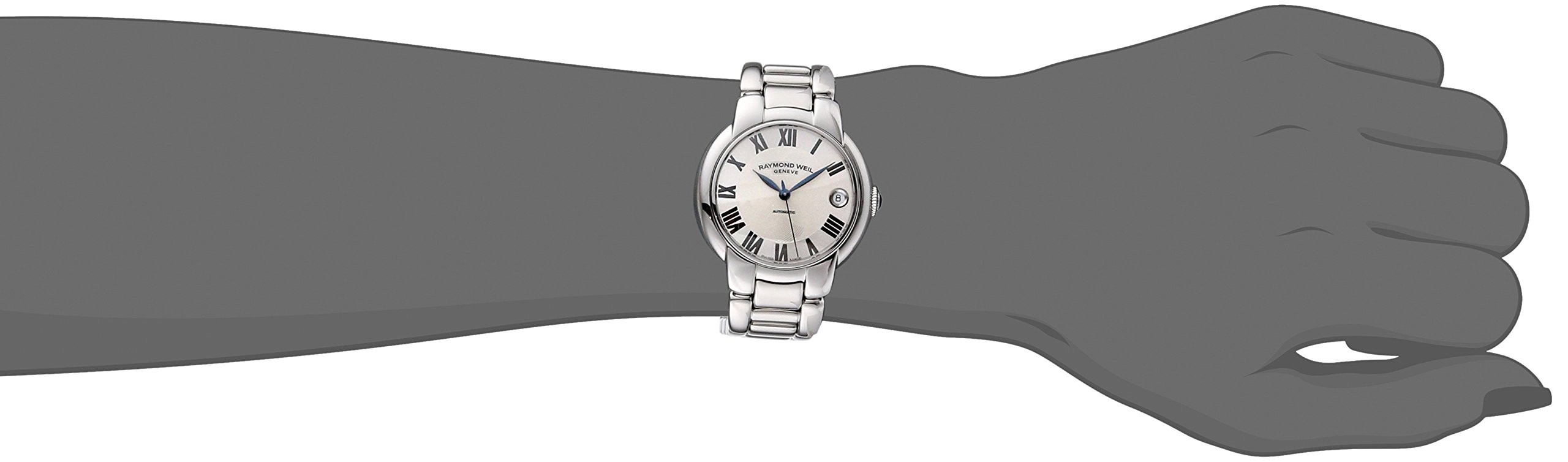 Raymond Weil Women's 2935-ST-01659 Jasmine Analog Display Swiss Automatic Silver Watch