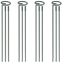 36 Inch Plant Stacks Tall, Three Sizes(12 or 24 or 36 Inch) Plant Support Stakes for Outdoor or Indoor,Garden Plant Stakes for Flowers Amaryllis Tomato Lily Peony Rose Flower Narcissus (4 Set)