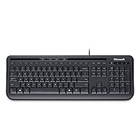 Microsoft Wired Desktop 600 (QWERTY) - Black