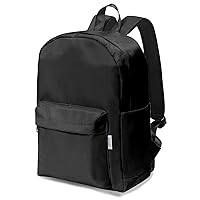 Lightweight Kids Backpack For School Boys and Girls, Preschool Kindergarten, Primary School, Daily Medium Size 3-14 Years Old (Black)
