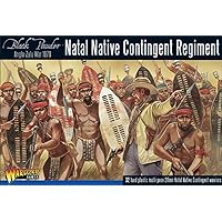 Black Powder Anglo-Zulu War Natal Native Contingent Regiment Military Table Top Wargaming Plastic Model Kit 302014602