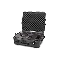 DJI Drone Waterproof Hard Case with Custom Foam Insert for DJI Phantom 4/ Phantom 4 Pro (Pro+) / Advanced (Advanced+) & Phantom 3 - Graphite