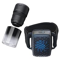 Therabody RecoveryTherm Cube Instant Heat, Cold and Contrast Therapy + TheraCup Single - Portable Cupping Therapy Bundle