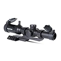 Monstrum 1-6x24 LPVO Rifle Scope with 45 Degree Offset Red Dot Mount