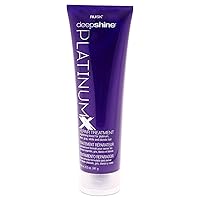 RUSK Deepshine PlatinumX Repair Treatment, 8.5 Oz, Repairs Chemically Treated or Damaged Hair, Adds Shine, and Moisture, Platinum, Blonde, Gray, and Silver Hair