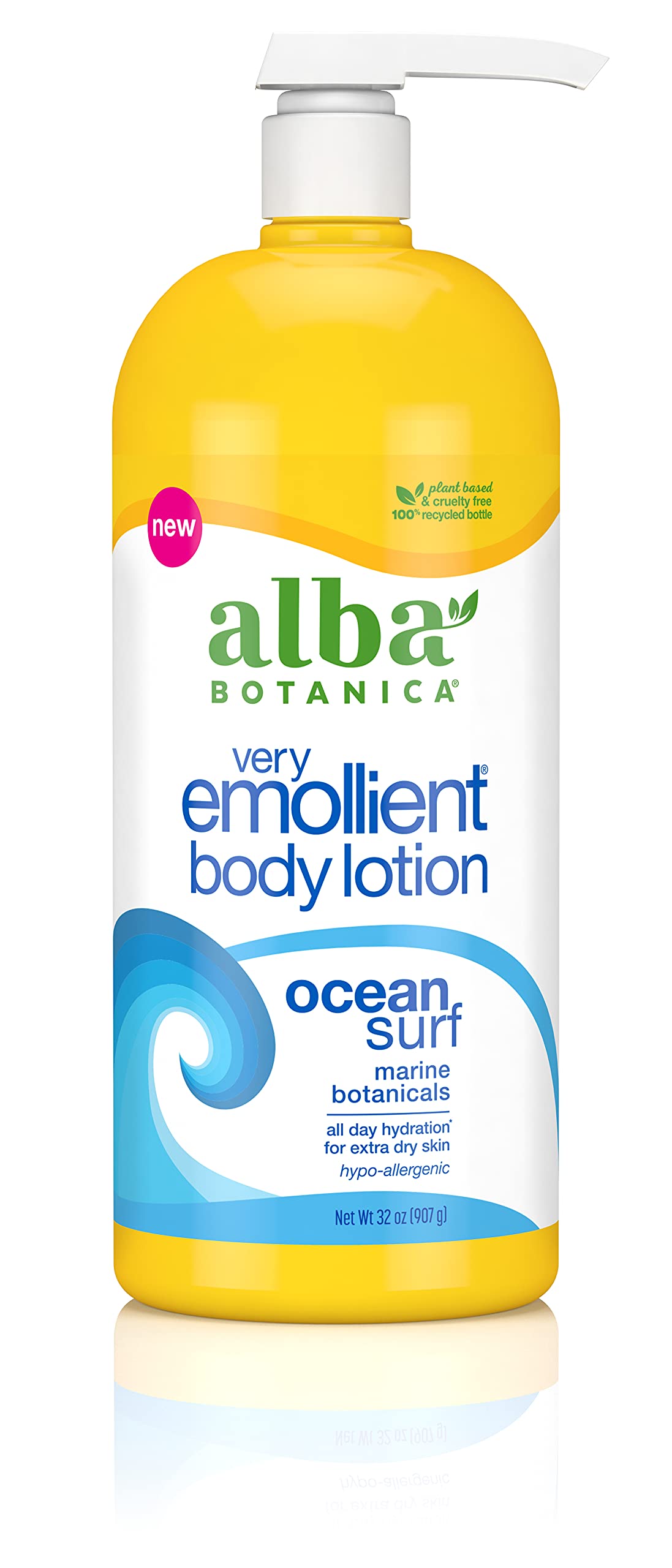 Alba Botanica Ocean Surf Very Emollient Body Lotion 32oz