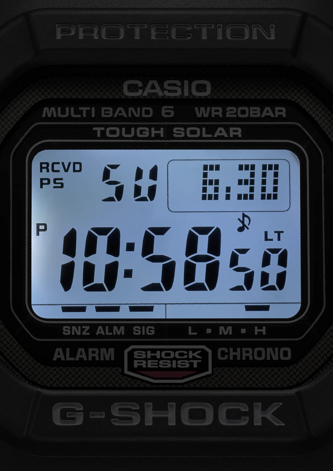 Casio G-Shock GW-5000U-1JF [20 ATM Water Resistant Solar Radio Wave GW-5000 Series] Shipped from Japan