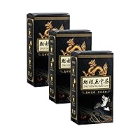 Ginseng Five Treasures Tea, Kidney Care Tea, Ginseng Kidney Tea, Men's Essentials Five Flacors Kidney Tea (Size : 3Count (Pack of 3))