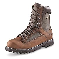 Men's Insulated Waterproof Hunting Boots Non-Slip Shoes, 1200-gram, Brown