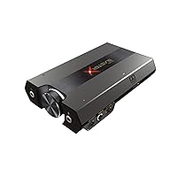 Sound BlasterX G6 Hi-Res 130dB 32bit/384kHz Gaming DAC, External USB Sound Card with Xamp Headphone Amp, Dolby Digital, 7.1 Virtual Surround Sound, Sidetone/Speaker Control for PS4, Xbox One