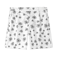 ' Shorts Flower Button Summer Casual Bottoms Streetwear Fashion -