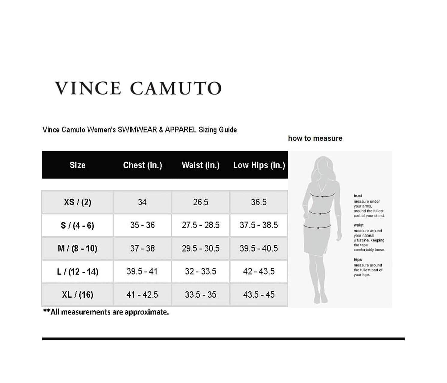Vince Camuto Womens Lace V Neck Formal Dress