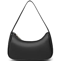 Afashor Shoulder Bags for Women Vegan Leather Hobo Sling Tote Handbag Retro Clutch Purse with Zipper Closure