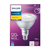 PHILIPS PLC 13W (120W) LED PAR38 BW - ONE Bulb (1 Pack) (Title 20 Certified)
