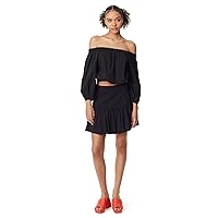 Circus NY Women's Caelap Off Shoulder Woven Top