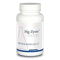 Mg-Zyme Magnesium Glycinate Improves Sleep, Promotes Relaxation, and Supports Overall Cardiovascular Health, 100 Capsules