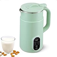 Automatic Almond Milk Machine for Homemade Plant-Based Milk, Oat, Soy