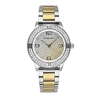 Frozen Womens Analog Quartz Watch with Stainless Steel Bracelet RA564203