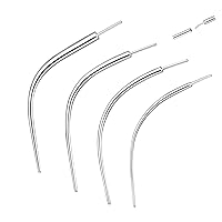 Xpircn Threadless Piercing Taper 20G 18G 16G 14G Stainless Steel Piercing Taper Insertion Pin for Lip Nose Monore Ear Cartilage Tragus Helix Eyebrow Tongue Body Piercing Stretching Kit Assistant Tools