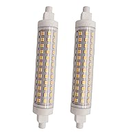 LED R7S Bulbs 12 Watt Halogen Bulbs R7S T3 118mm 150W 120V J Type 4.65 inch Double Ended Light Bulb Daylight for Landscape Lights Work Security Outdoor Wall Flood Light Bulbs 2 Pack,5000k