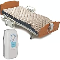 Meridian Alternating Pressure Mattress with Electric Pump - Presure Sore Mattress Pad and Bed Sore Prevention, Air Mattress for Hospital Bed