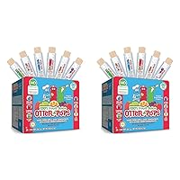 Otter Pops Freezer Ice Bars, 100% Fruit Juice Ice Pops, Original Flavors (80ct – 2oz) (Pack of 2)