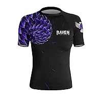 Women's Power Pangolin BJJ Rash Guard Short Sleeve MMA