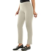 Women's Pull-on Ankle Pants with Band