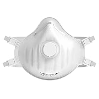 Kleenguard™ 3400 Series N95 Particulate Respirator (54628), RA3415V Molded Cup Style, NIOSH-Approved, Exhalation Valve, Regular Fit, White (10 Respirators/Box)