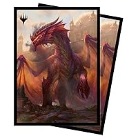 Ultra PRO - Magic: The Gathering Battle for Baldur's Gate, Commander Legend 100ct Card Sleeves (Firkraag, Cunning Instigator) - Protect Your Collectible Trading Cards with ChromaFushion Technology