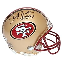 Jerry Rice Autographed San Francisco 49ers 96-08 VSR4 Mini Helmet FAN 39349 - Sports Memorabilia