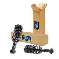 TRQ Front Complete Loaded Shock Strut Spring Assembly Pair for Suburban Tahoe