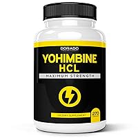 Yohimbine HCL 5mg For Men and Women - Yohimbe Extract - [Extra Strength Supplement] - (270 Capsules) - Zero Fillers - Gluten Free & Non-GMO - USA Made - Quality Guarantee - Tested for Potency & Purity
