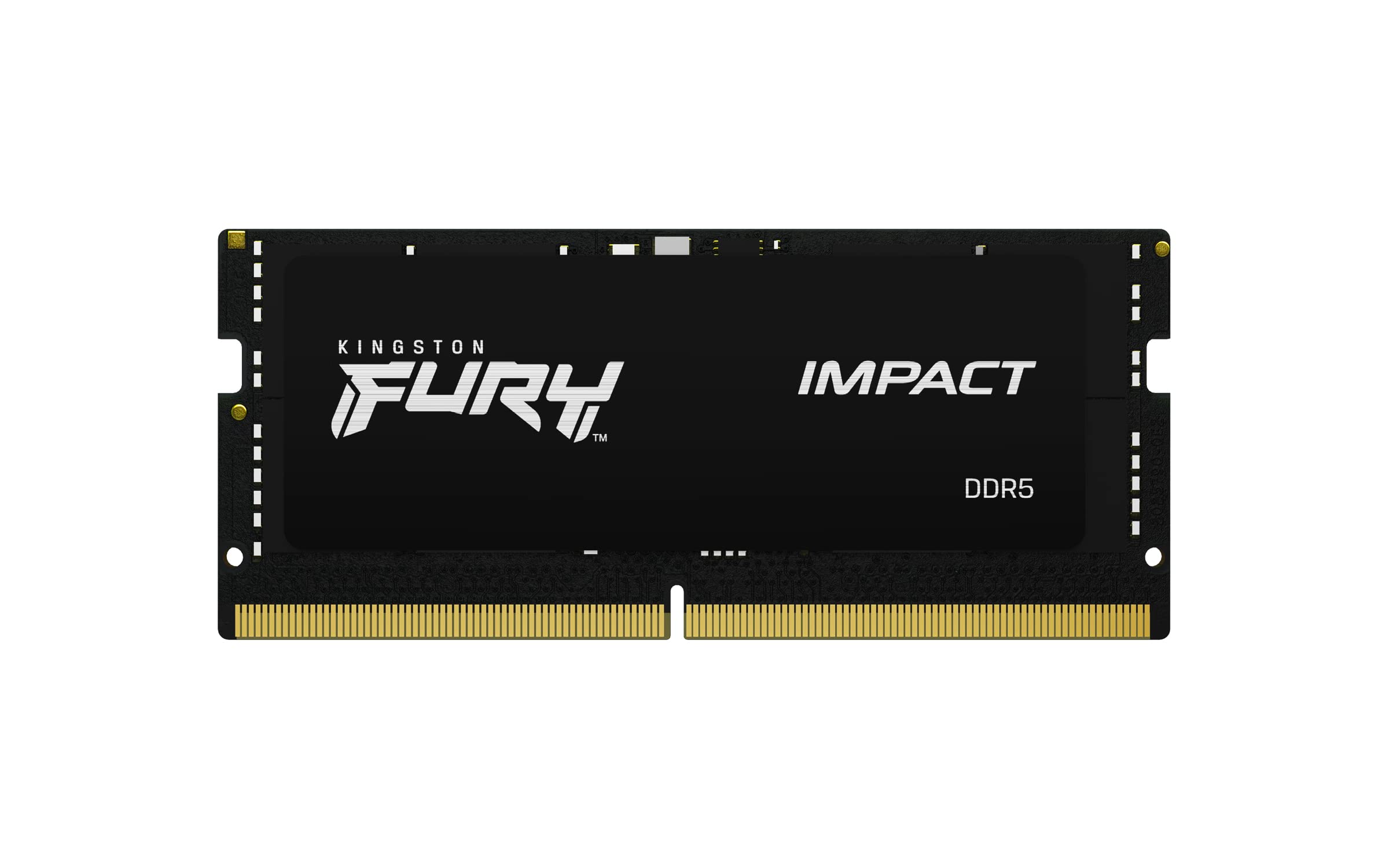 Kingston Fury Impact 32GB (2x16GB) 5600MT/s DDR5 CL40 Laptop Memory Kit of 2 | Lower Power Comsumption | Intel XMP 3.0 | Plug N Play | KF556S40IBK2-32