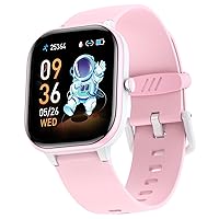 ZURURU Kids Smart Watch for Boys Girls Teens Gifts Idea for 6-14 Years Old, Kids Fitness Tracker Sleep Monitor Step Counter Pedometer Stop Watch Alarm Clock DIY Watch Face Touch Screen