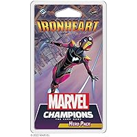 Marvel Champions: The Card Game Ironheart HERO PACK - Superhero Strategy Game, Cooperative Game for Kids and Adults, Ages 14+, 1-4 Players, 45-90 Minute Playtime, Made by Fantasy Flight Games