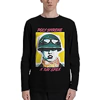 Rock Band T Shirt Boy's Long Sleeve Tops Fashion Casual Tee Black