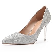 Women's Classic Pointy Toe Pumps Sexy High Stiletto Heels for Wedding Party