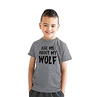 Youth Ask Me Why I Like Full Moons Awesome Werewolf T Shirt Costume for Kids