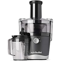 Juicer Centrifugal Juicer Machine for Fruit, Vegetables, and Food Prep, 27 Ounces/1.5 Liters, 800 Watts, Gray NBJ50100