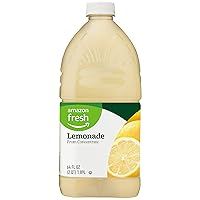 Amazon Fresh, Lemonade from Concentrate, 64 Fl Oz
