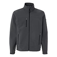 DRI Duck Men's Motion Softshell Jacket Big And Tall Charcoal Grey XXXX-Large US