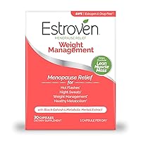 Estroven Menopause Relief Weight Management 60 & 30 Count Clinically Proven Manage Weight Hot Flashes Night Sweats