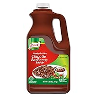 Knorr Professional Ready-to-Use Chipotle Barbecue Sauce Jug No added MSG, 0g Trans Fat, 0.5 gallons (Pack of 4)