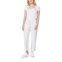 WallFlower Womens French Terry Jogger Overalls