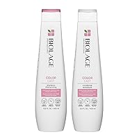 Biolage Color Last Shampoo & Conditioner Set | Helps Protect Hair & Maintain Vibrant Color | For Color-Treated Hair | Paraben & Silicone-Free | Vegan